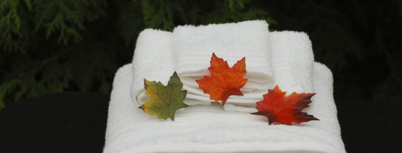 spa towel for treatment